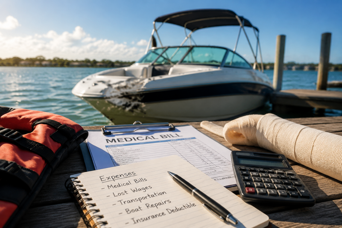 What to Do Financially After a Boating Accident Injury This Summer