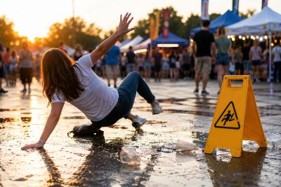 Can You Get Litigation Funding After a Slip and Fall at a Summer Event?